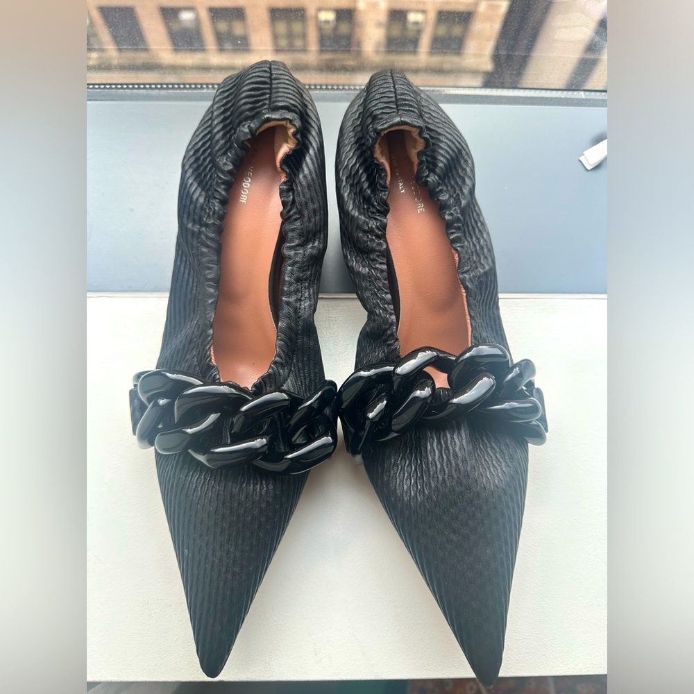 New/ unworn Scanlon Theodore kitten heels size 40